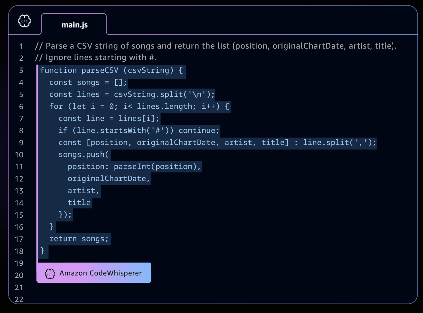 亚马逊正式推出AI编程服务CodeWhisperer 免费向个人用户开放