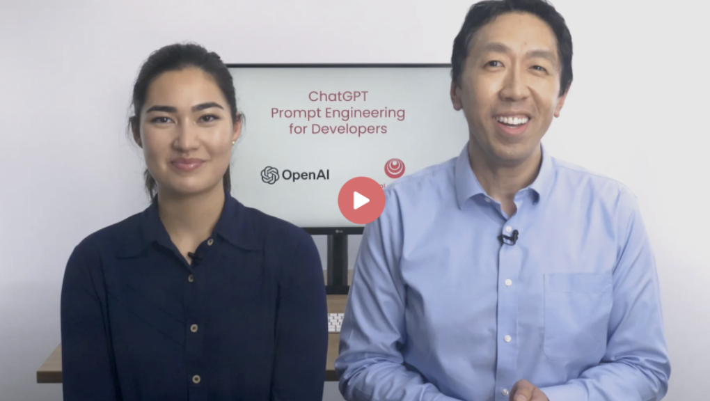吴恩达联合OpenAI推出的ChatGPT Prompt engineering免费课程，值得系统学习下