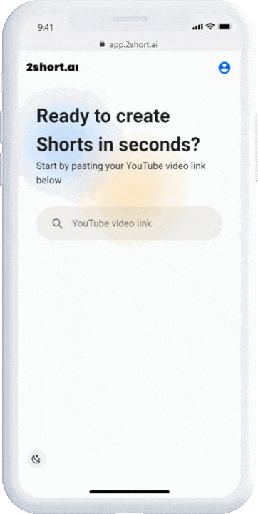 2short.ai -使用AI 把一个长视频转成若干个短视频
