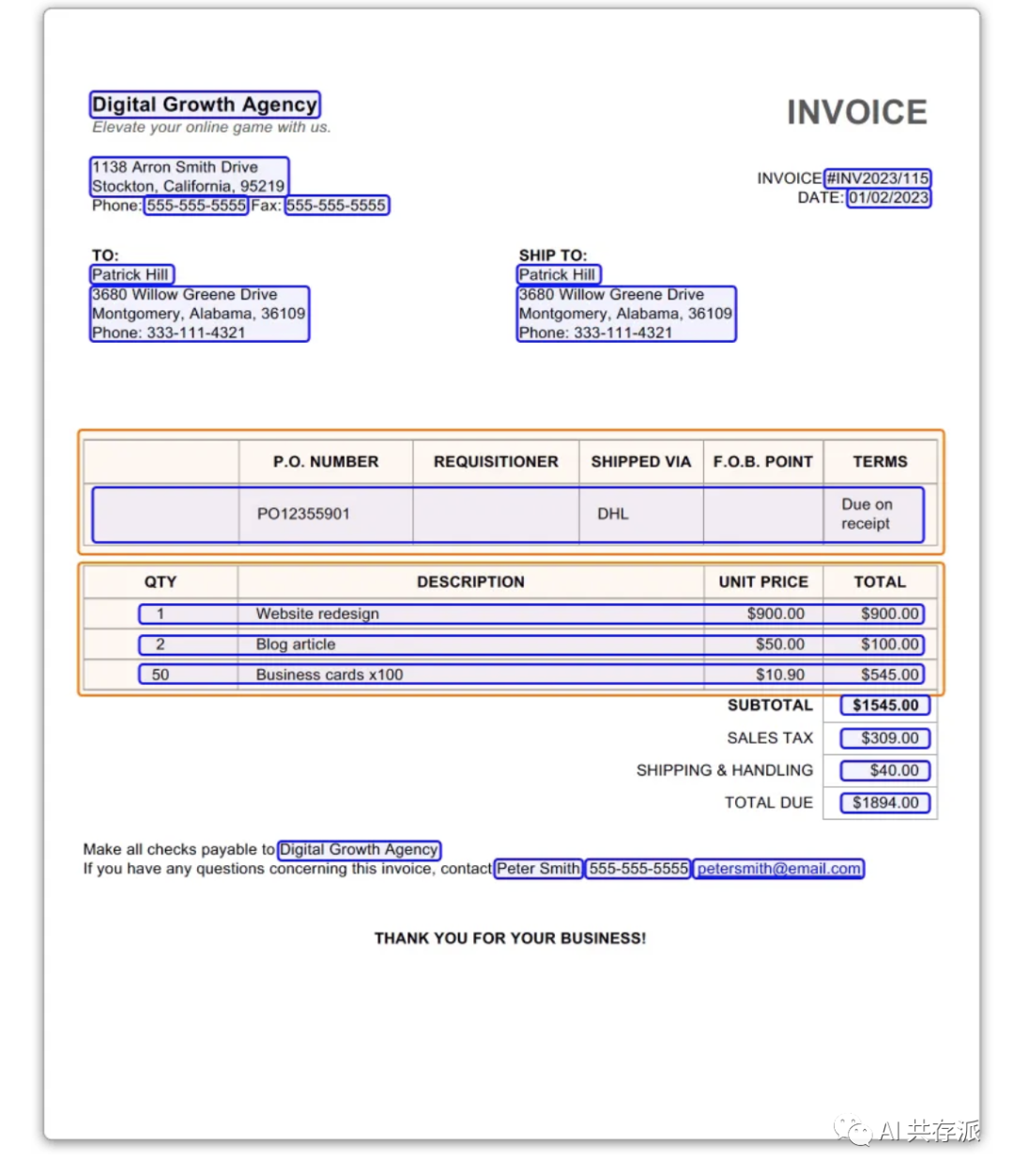 parsio.io：AI 驱动的 PDF 解析器和 OCR 工具 可识别图片信息