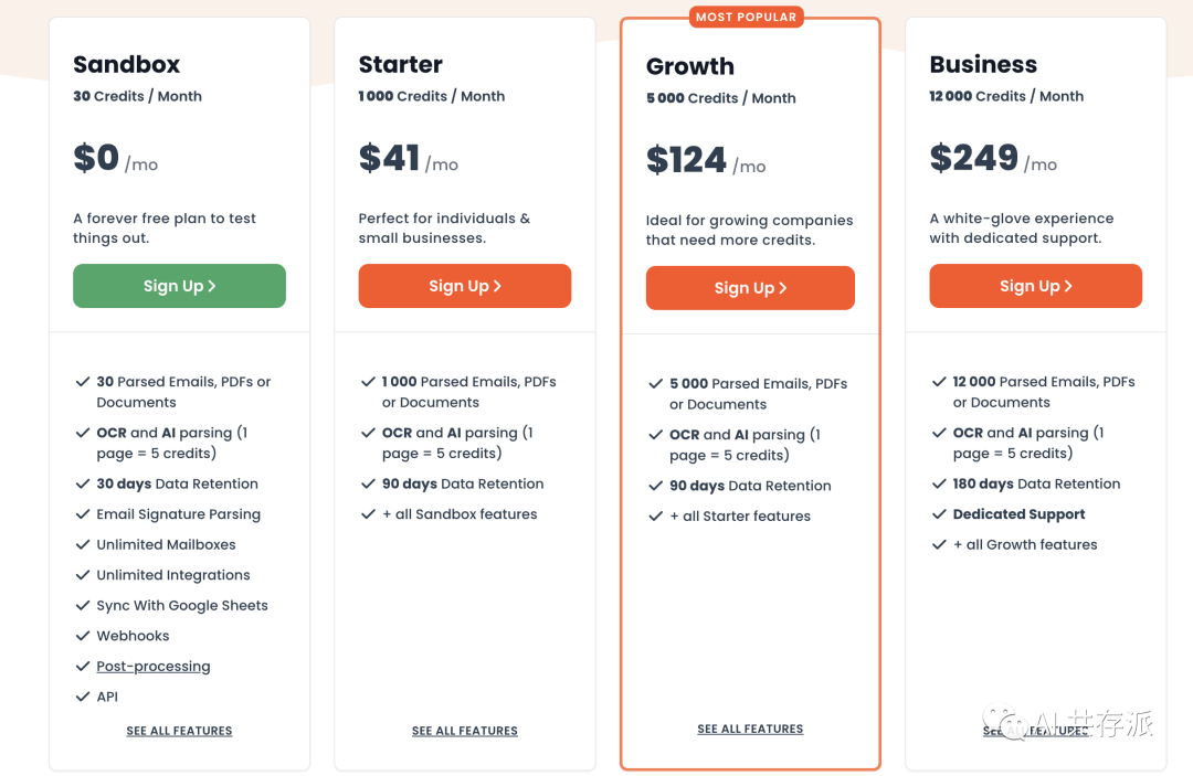 parsio.io：AI 驱动的 PDF 解析器和 OCR 工具 可识别图片信息