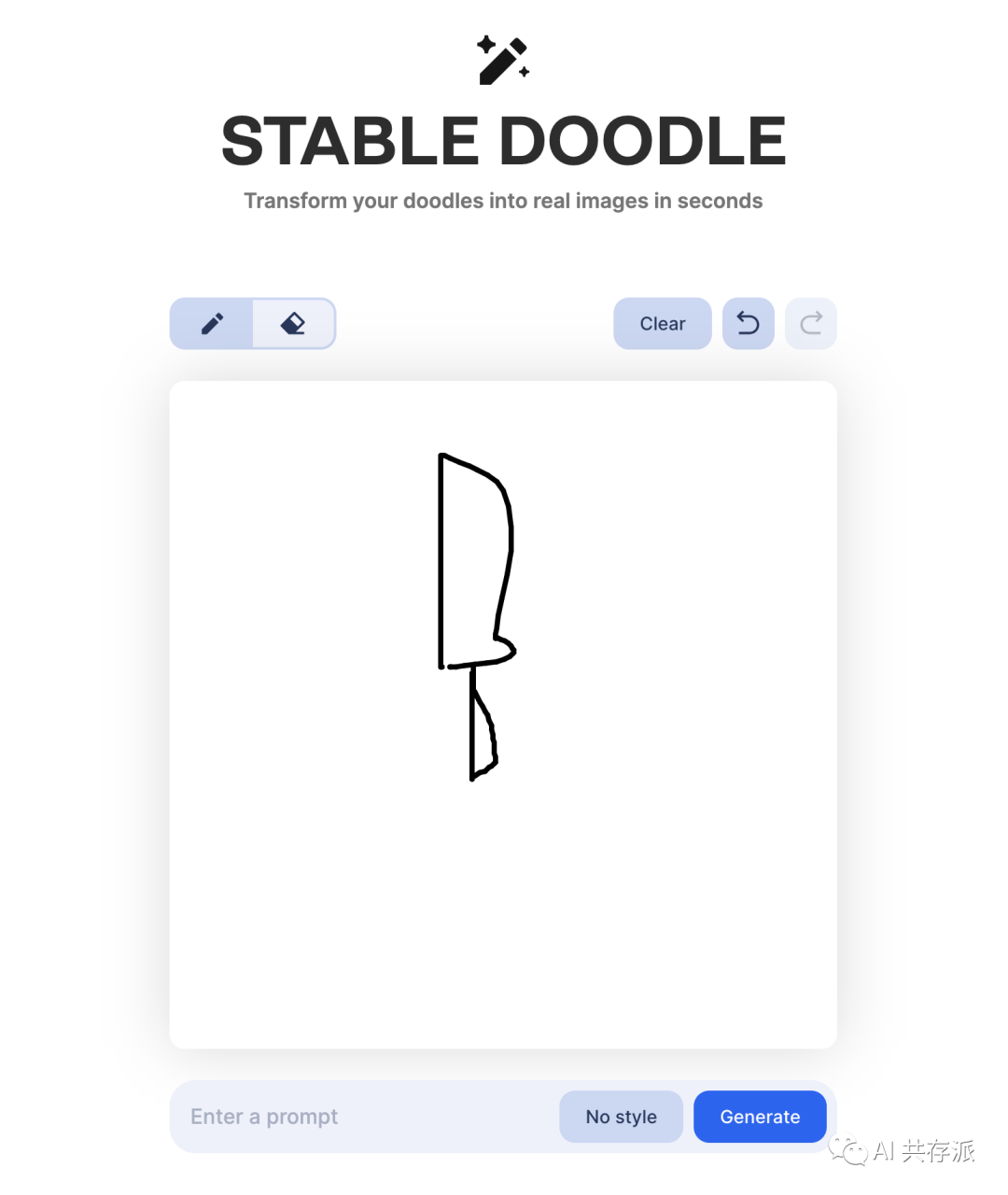 Stable Doodle：通过文本提示+草图直接生成高精准图片的AI工具