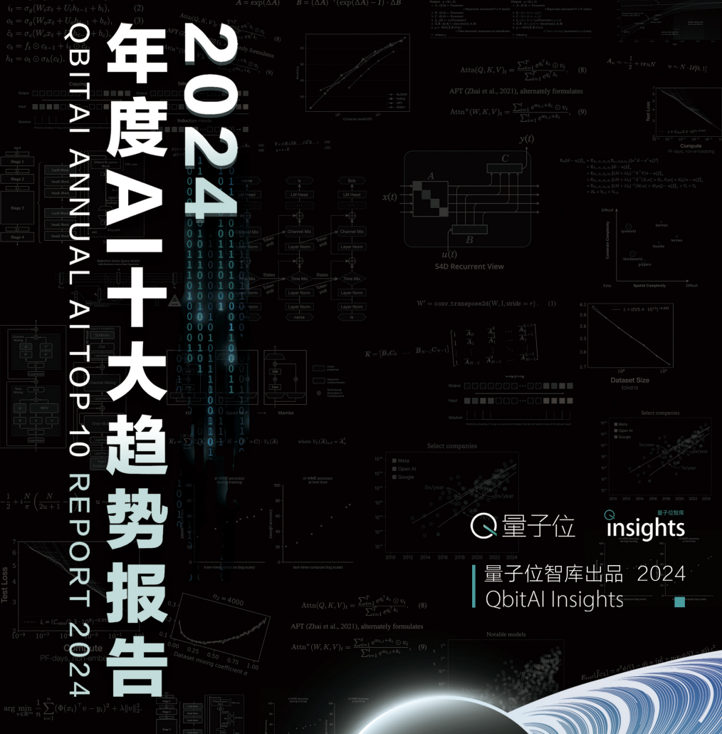 量子位智库发布的《2024年度AI十大趋势报告》