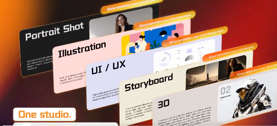 Meet Miora：一款能「画图、视频、UI、3D」的AI创意代理工作站，进入国际测试版
