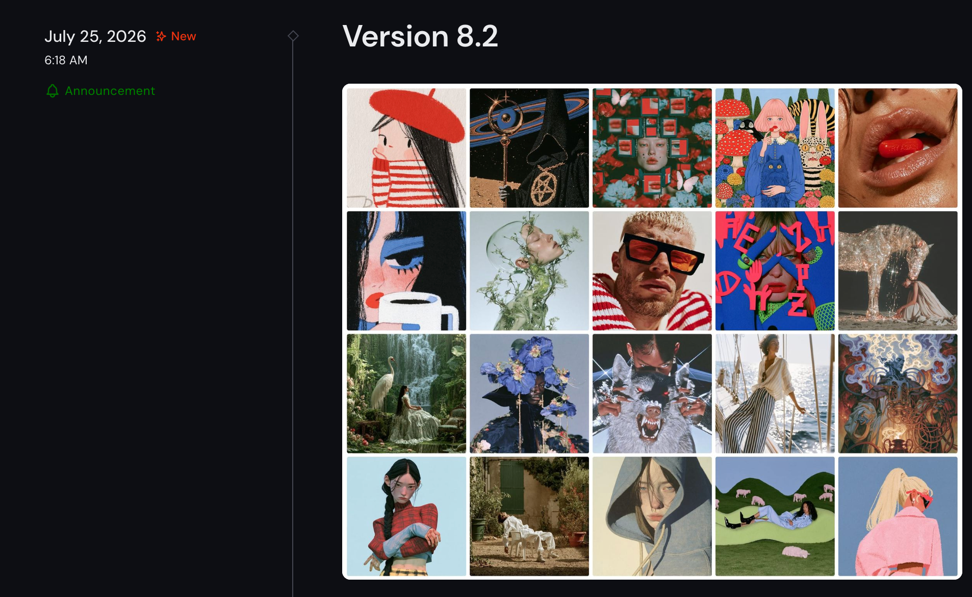 Midjourney V8.2 正式上线！不再需要 --preview，直接默认可用，生成效果真的惊艳到我了