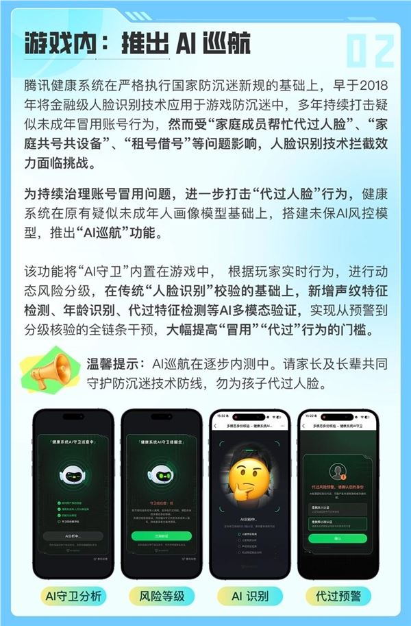 腾讯游戏升级AI防沉迷：声纹检测+年龄识别，严打未成年人代过人脸