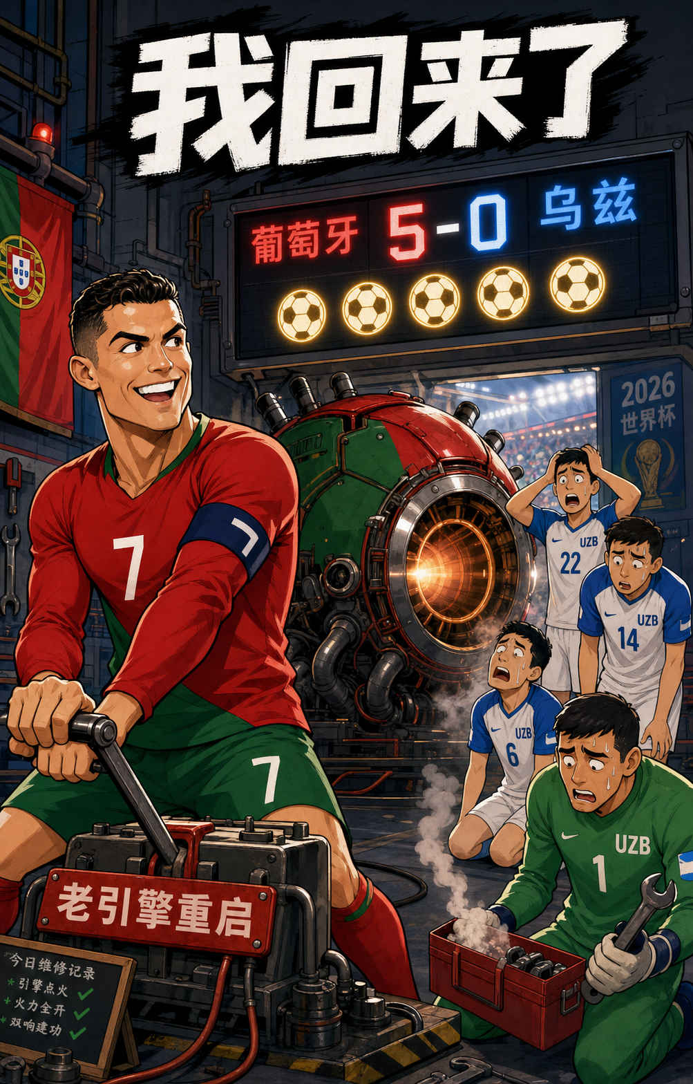 葡萄牙 5-0 乌兹别克斯坦