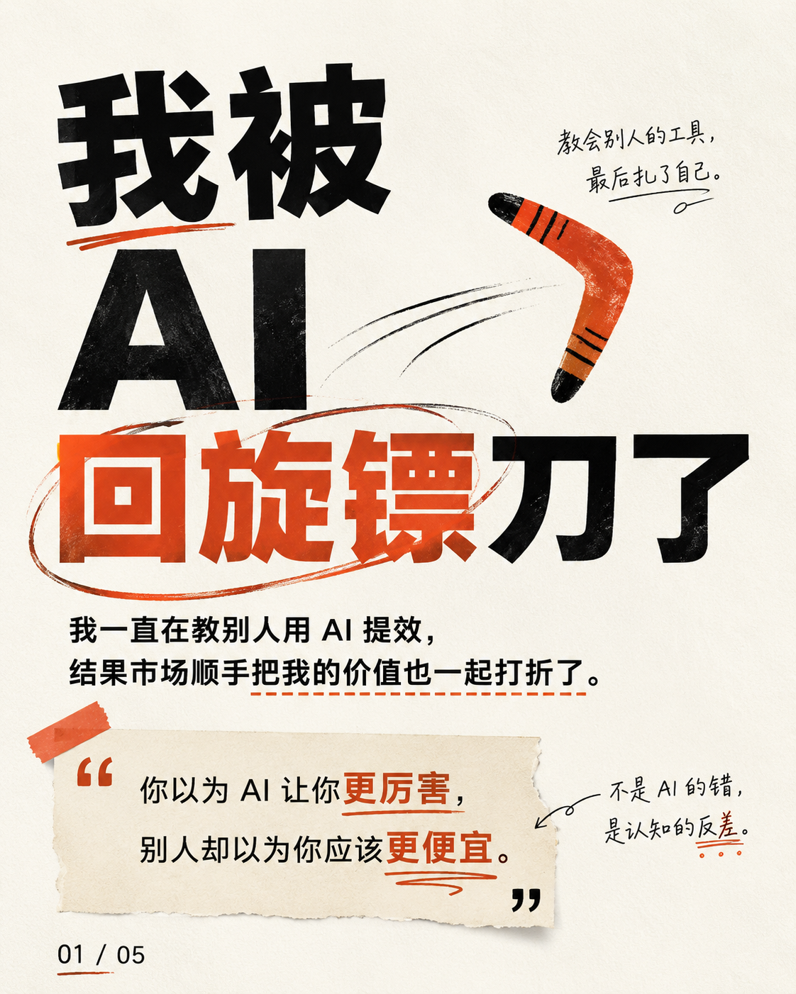我被 AI 回旋镖刀了-zlbigger's BLog